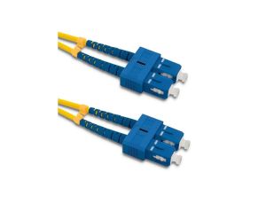 Qoltec Patchcord światłowodowy SC/UPC - SC/UPC Singlemode 9/125 G652D Duplex 1m