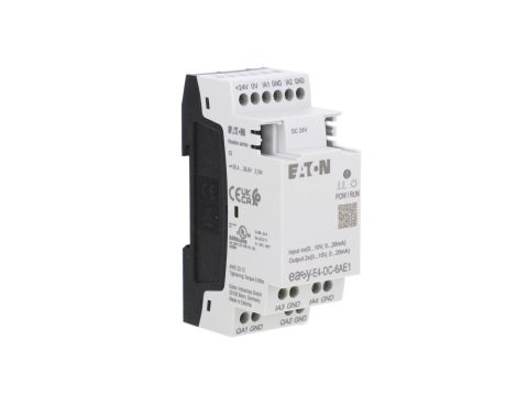 Rozszerzenie wejścia/wyjścia easyE4 24VDC 4AI 2AO 10VDC EASY-E4-DC-6AE1 197223