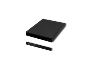 Qoltec Obudowa/kieszeń na napęd optyczny CD/DVD SATA USB 2.0 9.5mm
