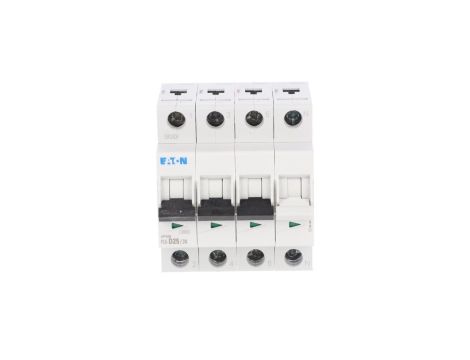 Wyłącznik nadprądowy 3P+N D 25A 6kA AC PL6-D25/3N 165039