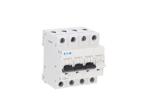 Wyłącznik nadprądowy 3P+N D 6A 6kA AC PL6-D6/3N 165046
