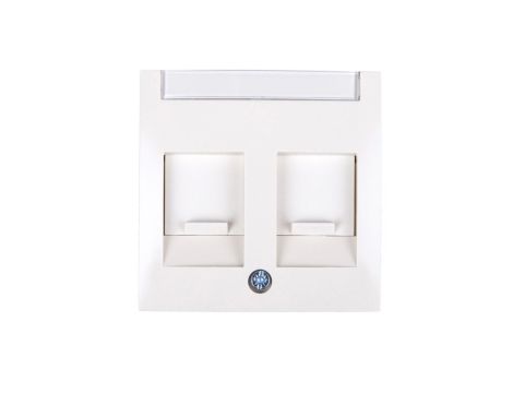 Berker/B.Kwadrat Element centralny podwójny kremowy 11818982
