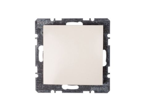 Berker/B.Kwadrat Zaślepka z elementem centralnym S.1 kremowa 6710098982