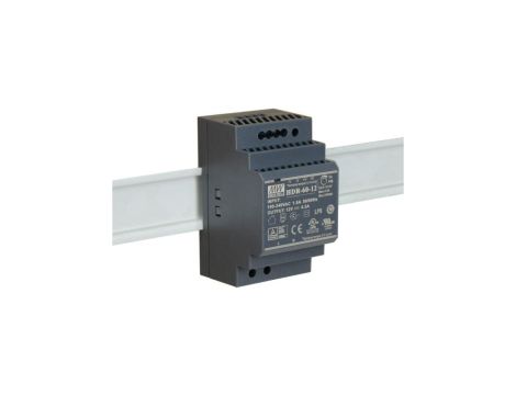 Zasilacz na szynę DIN 60W 12V HDR-60-12 5A do led Mean Well