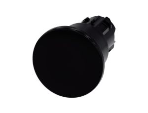 Przycisk grzybkowy 22mm okrągly tworzywo czarny 40mm bez samopowrotu SIRIUS ACT 3SU1000-1BA10-0AA0