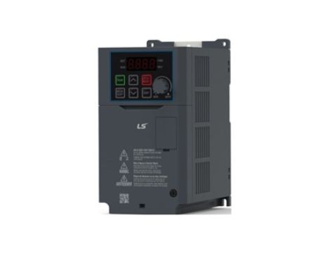 Przemiennik częstotliwości LSIS serii G100 5,5kW 3x400V AC filtr EMC C3 klawiatura LED LV0055G100-4EOFN