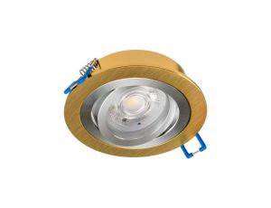 Oprawa OPAL okrągła ruchoma złota