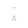 Lampa Wisząca VT-7422 E27 Aluminium Biały 3729