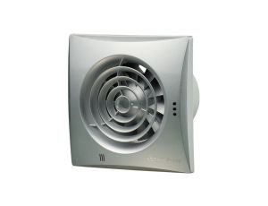 Wentylator osiowy 150mm z higrostatem satyna 150QUIETTHSAT