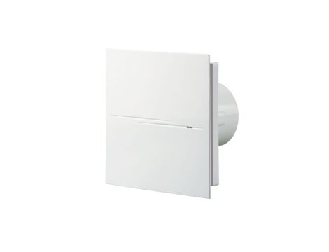 Wentylator osiowy 100 mm standard cichy z frontem aluminium, wył.czasowym 100QUIETSTYLEAT