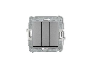 MINI Łącznik potrójny srebrny metalik 7MWP-7