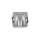 MINI Wypust kablowy srebrny metalik 7MWPK