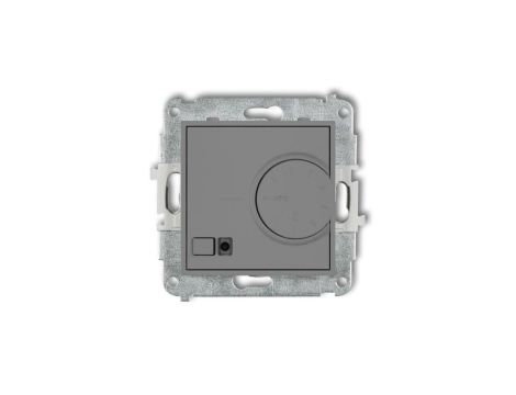MINI Regulator temperatury elektroniczny z czujnikiem podpodłogowym srebrny metalik 7MRT-1