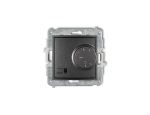 MINI Regulator temperatury elektroniczny z czujnikiem podpodłogowym grafitowy 11MRT-1