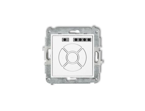 MINI Elektroniczney sterownik roletowy (sterowanie lokalne i pilotem) biały MSR-2