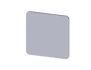 Etykieta samoprzylepna 27x27mm srebrna bez inskrypcji do samodzielnego opisu SIRIUS ACT 3SU1900-0AE81-0AA0 /10szt./