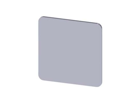 Etykieta samoprzylepna 27x27mm srebrna bez inskrypcji do samodzielnego opisu SIRIUS ACT 3SU1900-0AE81-0AA0 /10szt./