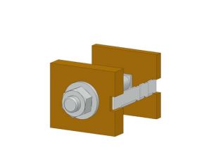 Łącznik głównych szyn zbiorczych 20X10. 4SZT. W KPL.8PQ4000-1BA16 /4 szt./