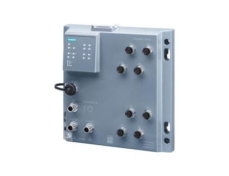 Switch przemysłowy zarządzalny SCALANCE XP208 8x10/100 Mbit/s M12 IP65 6GK5208-0HA00-2AS6