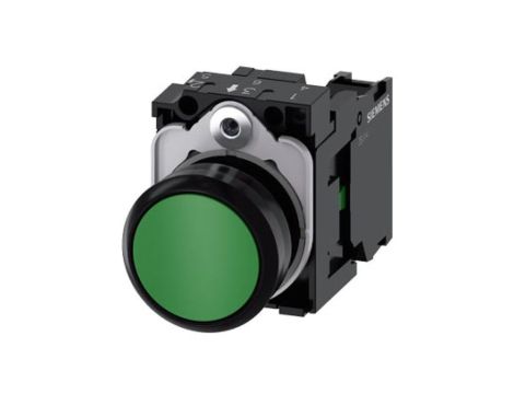Przycisk 1NO zielony 3SU1100-0AB40-1BA0