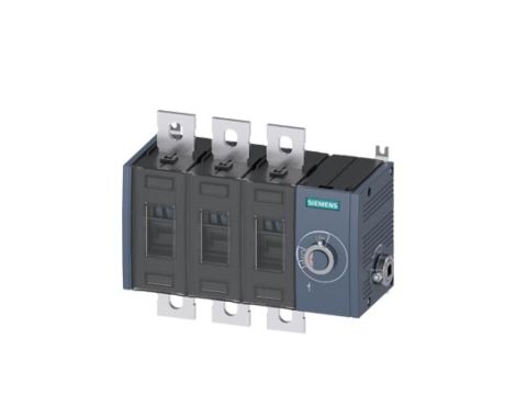 Rozłącznik izolacyjny 3P wlk3 200A bez napędu obrotowego przyłącza płaskie śrubowe 3KD3634-0PE40-0