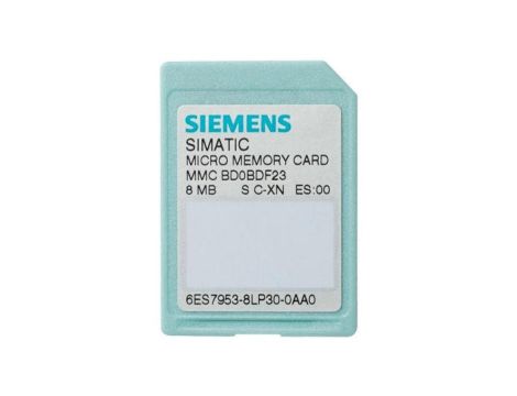 Karta pamięci SIMATIC S7,MMC SIMATIC S7-300/C7/ET 200, 3.3V 6ES7953-8LP31-0AA0